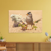 印象的なポーズ キャンバスプリント (インサイチュ (リビング))