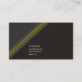 印象的な名刺 名刺 (裏面)