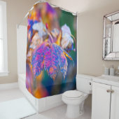 印象的な日本のメープル葉の シャワーカーテン (インサイチュ)