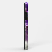 印象的な紫、紫とメイヴアイリスの抽象芸術 Case-Mate iPhoneケース (裏面/右)