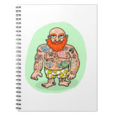 印象的な紳士 ノートブック (正面)