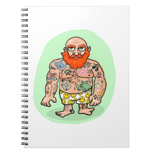 印象的な紳士 ノートブック (正面)