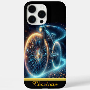 印象的な自転車、複雑に設計 iPhone 16 PRO MAXケース