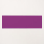 印象的な花カラフル抽象芸術フラクタルアートピンク ヨガマット (裏面(横))