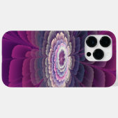 印象的な花カラフル抽象芸術フラクタルアートピンク Case-Mate iPhoneケース (裏面 (横))