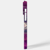 印象的な花カラフル抽象芸術フラクタルアートピンク Case-Mate iPhoneケース (裏面 / 左)