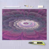 印象的な花カラフル抽象芸術フラクタル芸術 薄葉紙 (クラフト)