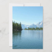 印象的な風景  卒業式 招待状 (裏面)