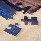 印象的な黄金色のオマニ岩の形成 ジグソーパズル (側面)