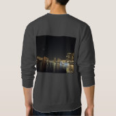 印象的な、タンパ湾。 スウェットシャツ (裏面)