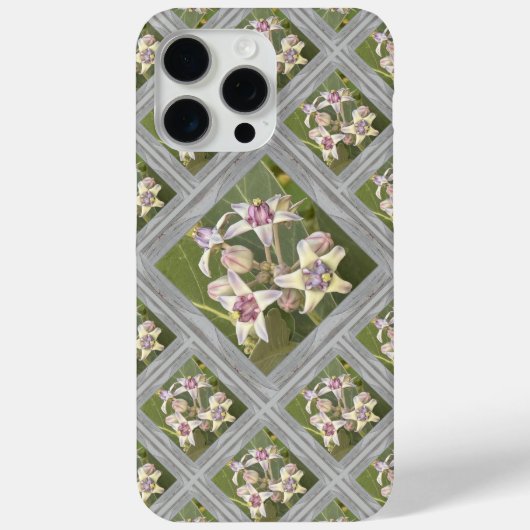 印象的なiPhoneケースと王冠の花 Case-Mate iPhoneケース (裏面)