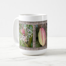 印象的感動的な植物を持つコーヒーマグ コーヒーマグカップ