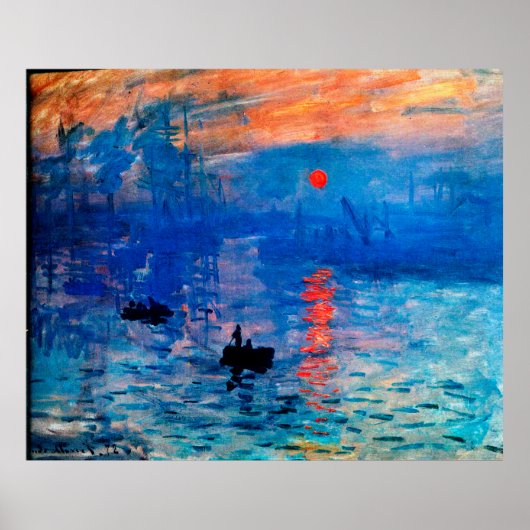 印象、日の出1872 ポスター (正面)