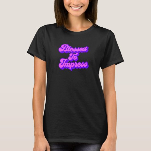 印賛美付する Tシャツ (正面)