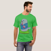 印鑑先生本学校 Tシャツ (正面フル)