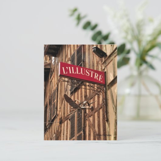 印1の郵便はがき ポストカード (スタンド正面)