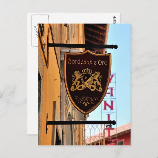 印13の郵便はがき ポストカード (正面/裏面)