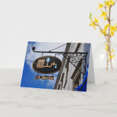 印3の挨拶状 カード (黄色い花)