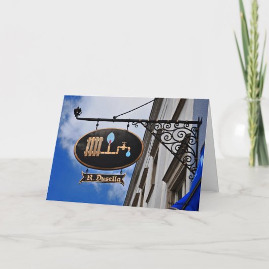 印3の挨拶状 カード (正面)