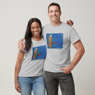 印Mattsonによるアメリカンドッグおよびカクテルのウインナソーセージ Tシャツ