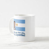 印Sanfordは私がアルゼンチンにいる私のために叫びません コーヒーマグカップ (正面左)