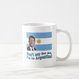 印Sanfordは私がアルゼンチンにいる私のために叫びません コーヒーマグカップ