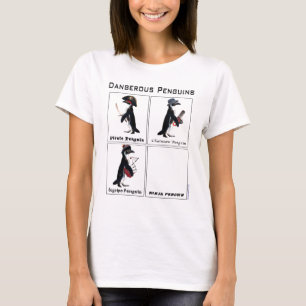 危ないペンギン Tシャツ