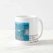 "危ない創造物"のマグ コーヒーマグカップ (正面右)