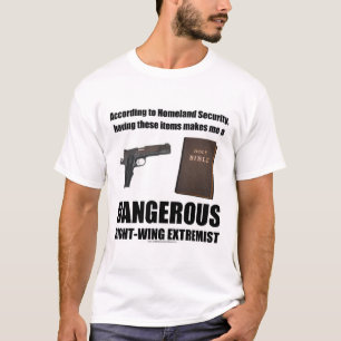 危ない右翼の過激主義的なTシャツ Tシャツ