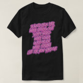 危ない夜だ Tシャツ (デザイン正面)
