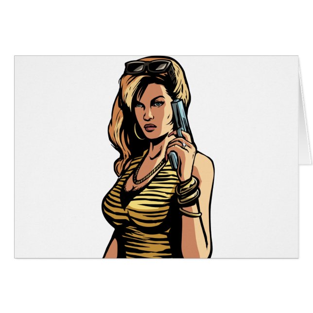 危ない女性 (正面横)