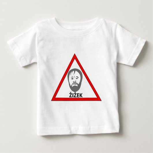危ない思考 ベビーTシャツ (正面)