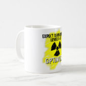 危ない楽天主義 コーヒーマグカップ (正面左)
