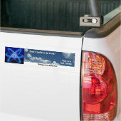 危ない話のバンパーステッカー バンパーステッカー (トラック上)