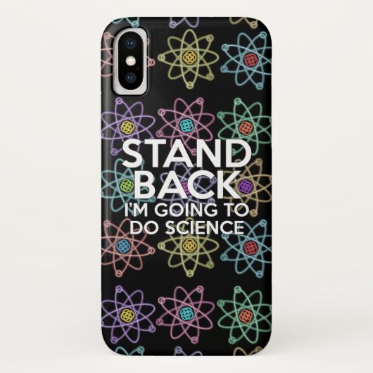 危ない、科学やるよ！ Case-Mate iPhoneケース (裏面)