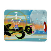 危ない！KITTENトリスタン・ベルルンドによるレイガン マグネット (横)