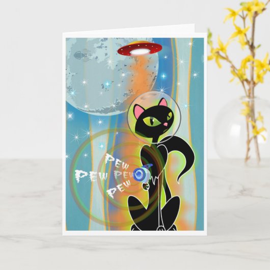 危ない！KITTENレイガンカード カード (黄色い花)