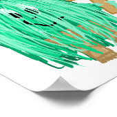 危救害された動物 ポスター (角)