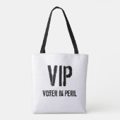 危機にあるVIP有権者 トートバッグ (裏面)