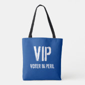 危機にあるVIP有権者 トートバッグ (裏面)