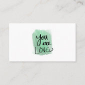 危機の助けカード 名刺 (正面)