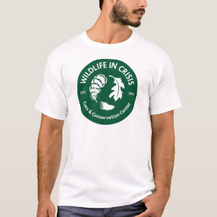 危機の野性生物 Tシャツ