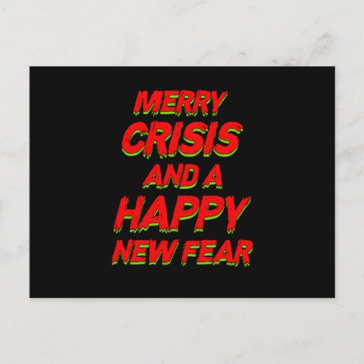 危機メリーと資本主義の贈り物 ポストカード (正面)