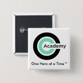 危機一髪アカデミーPin 缶バッジ (正面&裏面)