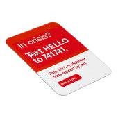 危機文字線磁石 マグネット (右側)