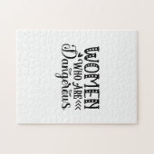 危読険な女性 ジグソーパズル (横)