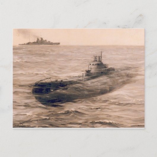 危険が潜んでいる ポストカード (正面)