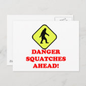 危険が眼前に迫る ポストカード (正面/裏面)