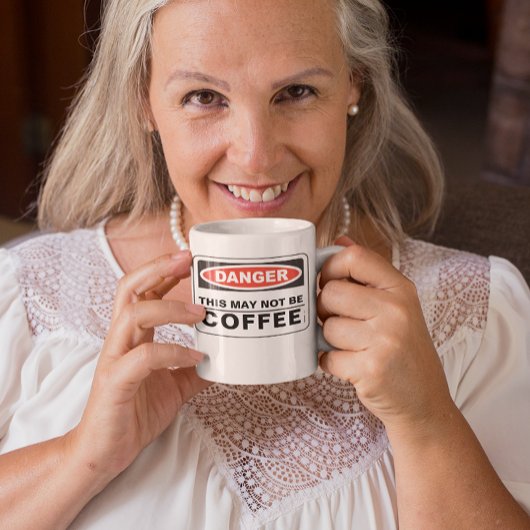 危険これはコーヒーではないかもしれない コーヒーマグカップ