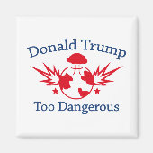 危険すぎる マグネット (正面)